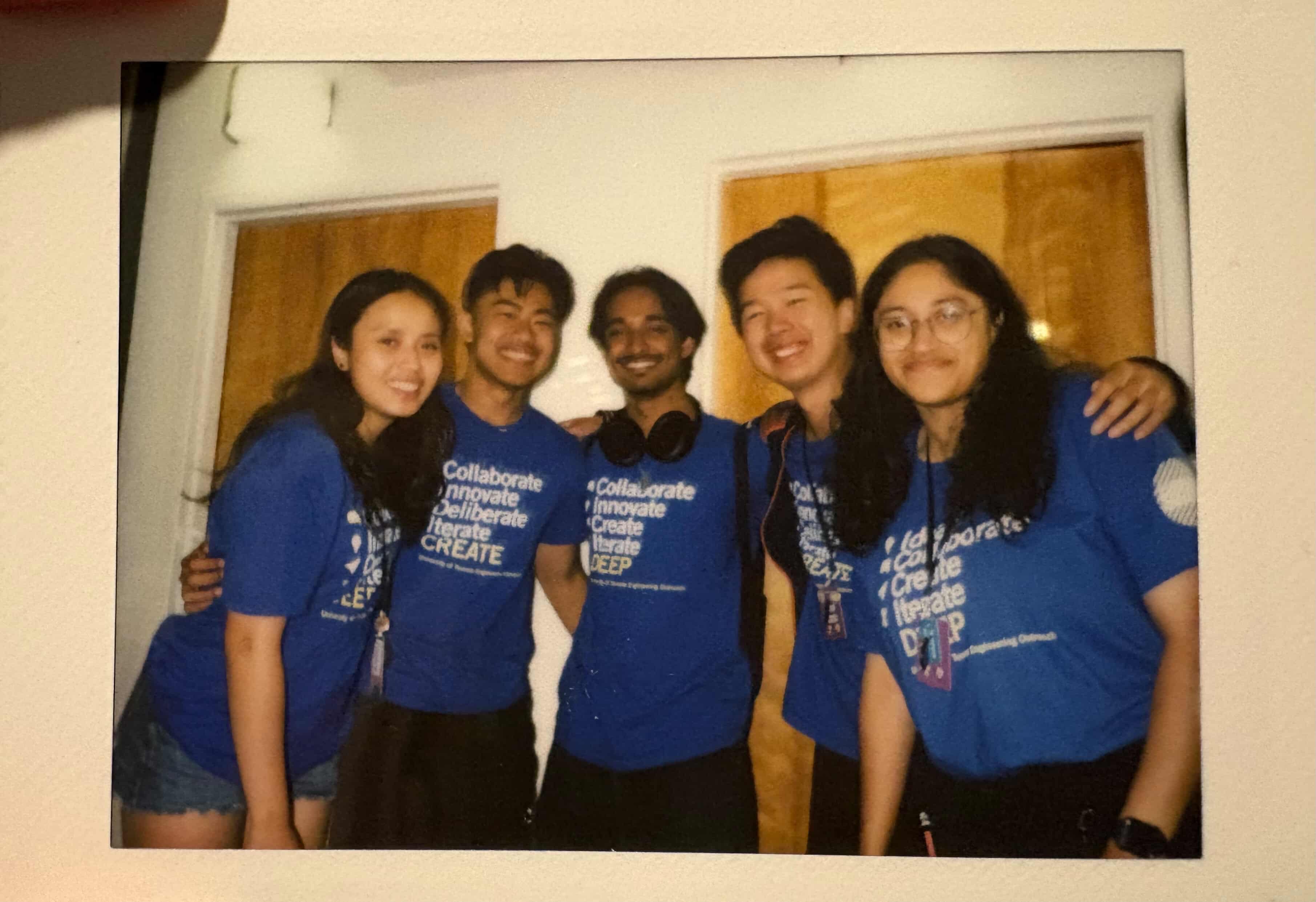 My co-workers and I at UofT Engineering Camp :)